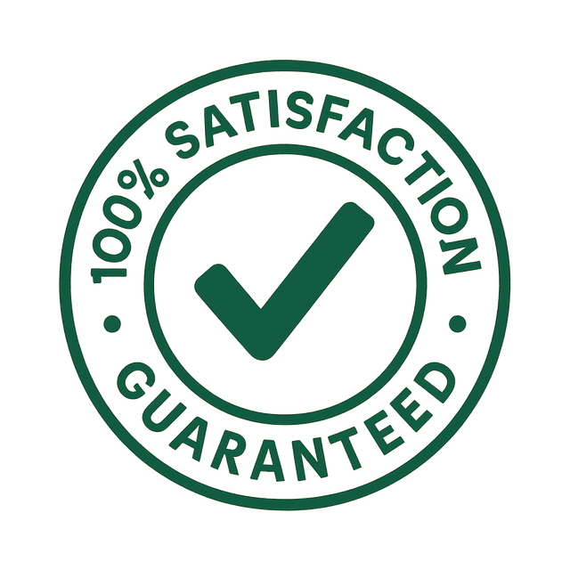 100% Satisfaction